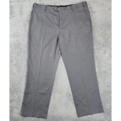 Pantalones de viaje Jos A Bank para hombre 42x30 gris ajuste a medida resistentes a las arrugas nuevos con etiquetas Foto 1 de 4