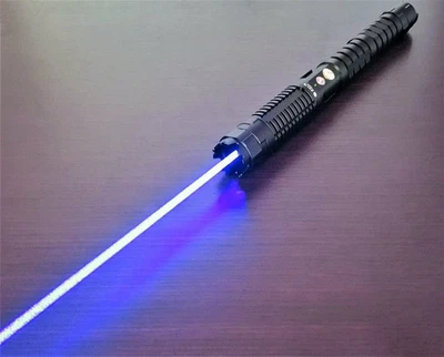 High-Power Blue Burning Laser Light Pointer Pen Most Powerful Military - Image 1 of 4