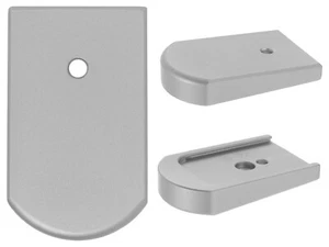 NDZ Beretta 92FS, 92X, M9, 92SB Magazine Base Plate Aluminum Silver Choose Image - Picture 1 of 100