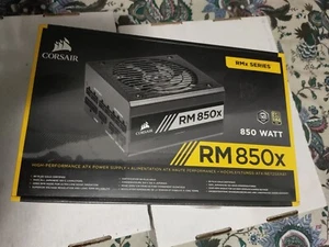 Corsair RM850x PLUS Gold 850W ATX Alimentatore PC / Power Supply - NEW SEALED! - Foto 1 di 2