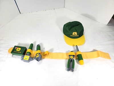 TOMY John Deere Deluxe Talking Toolbelt Preescolar Juguete Martillo Llave Alicates con Sombrero Foto 1 de 4