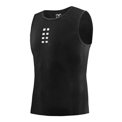 Men's Sleeveless Cycling Undershirt Quick Dry Bike Base Layer Vests Summer U7V9 - Image 1 of 4