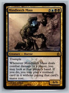 Magic MTG Ravnica City Of Guilds Mindleech Mass #215/306 Foil TCG CCG - Picture 1 of 2