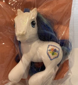My Little Pony Toy MLP Vintage Hasbro Collectable G3 Denim Blue Sparkle 1990s - Picture 1 of 3
