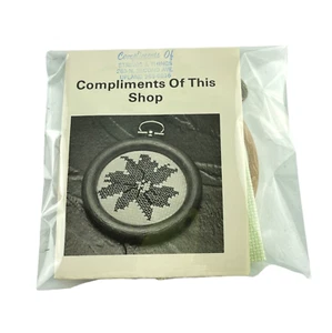 Vintage OOE Oehlenschlager Denmark Christmas Poinsettia Flower Cross Stitch Kit - Picture 1 of 3