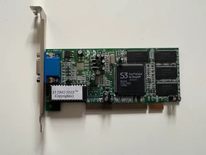 Vintage PCI S3 Trio 3D2X graphics card 8 MB VRAM for retro computer - Tested! - Photo 1/9
