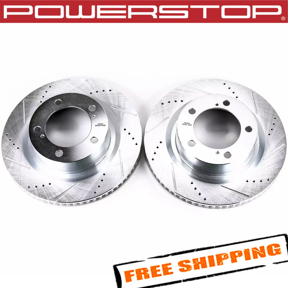 Power Stop JBR1309XPR Evolution Performance Brake Rotors for 07-21 Toyota Tundra Foto 1 de 2