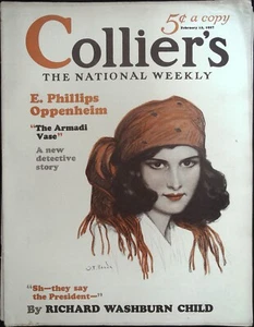 Collier's Magazine February 12, 1927 W.T.Benda, E. Phillips Oppenheim! - Foto 1 di 1