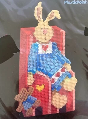 Dimensions FOLK RABBIT DOOR STOP Plastic Canvas Kit 2541 - Image 1 of 3