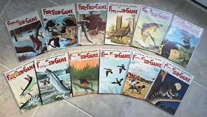 1969 Fur-Fish-Game Magazines - Complete Year - Vintage, in Very Good Condition!