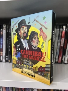 Cannibal! The Musical Blu-ray Vinegar Syndrome OOP Hard Slipcase Trey Parker - Picture 1 of 6