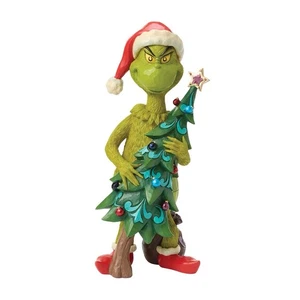 Jim Shore Holiday Grinch Statue Hand-Painted Resin Christmas Decor Outdoor-Safe - Bild 1 von 2