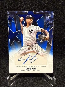 2025 Topps Series 2 - Baseball Stars Autographs Luis Gil #BSA2-LG Blue /150 - Picture 1 of 2
