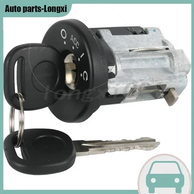 IGNITION LOCK CYLINDER WITH 2 KEYS For 19207987 2004-2008 PONTIAC GRAND PRIX - Image 1 of 4