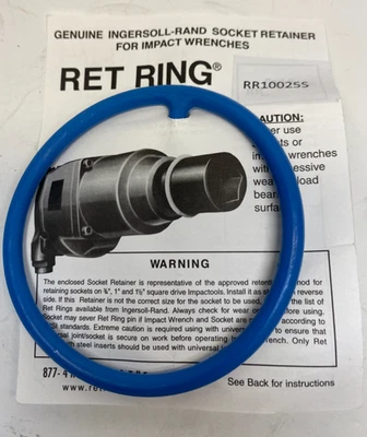 Ingersoll-Rand RR10025S Retaining Ring / Socket Retainer (3-3/8" ID 1-1/2 Drive)