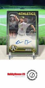 2024 Topps Chrome Rookie Autographs #RA-OBI Osvaldo Bido Athletics RC SP - Picture 1 of 2