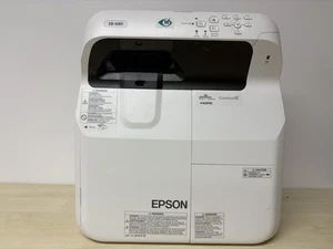 Epson EB-680 XGA 3LCD 3500 Lumens Ultra short throw Projector Low Lamp hours - Picture 1 of 19