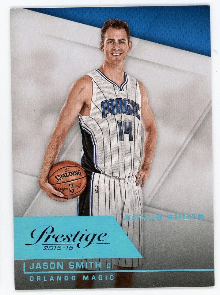 2015-16 帕尼尼 Prestige Jason Smith 奖金射击蓝色 #83 #/99 魔术 — 第 1/1 张图片