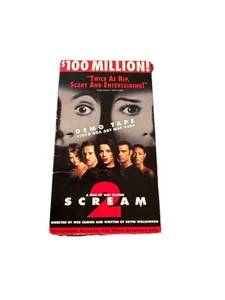 SCREAM 2 Demo Promo Screener VHS RARE Arquette, Campbell, Cox Tested - Imagen 1 de 11