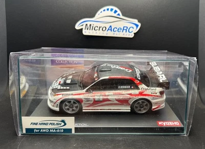 Kyosho Mini-z Body ASC SUBARU Formula D IMPREZA No.12 Crawford MZP416SV - Image 1 of 2