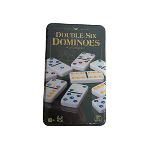 Cardinal Classics Doppelsechs Dominosteine Spin Master 28 Spielsteine & 1 Starter - Neu in OVP - Bild 1 von 2
