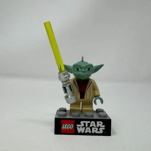 NEW vintage Hallmark Keepsake Christmas Ornament 2013 Lego Star Wars Yoda NOS - Picture 1 of 11