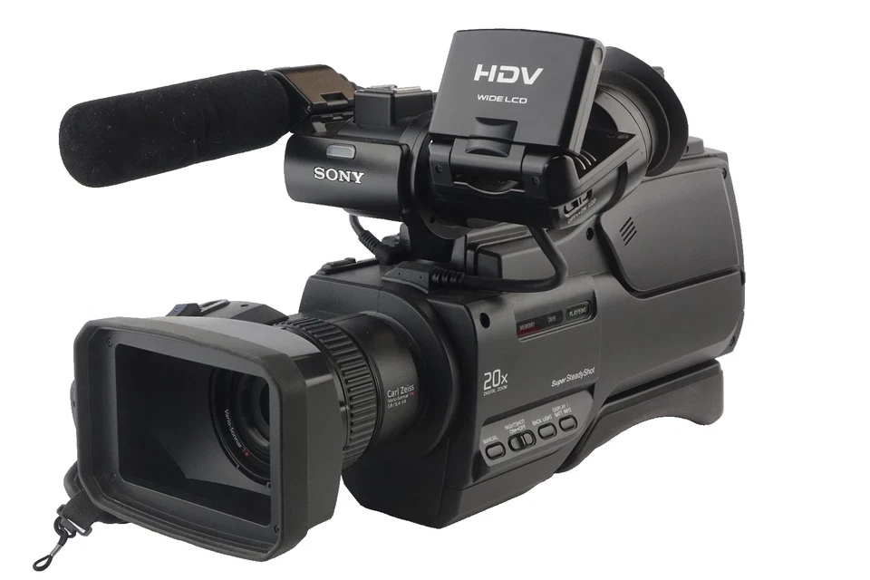 Sony HVR-HD1000E PAL Full HD , HDV Camcorder Handycam MiniDV +DV-IN/OUT "TOP" - Bild 1 von 4