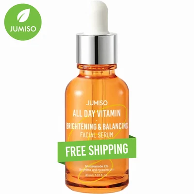 JUMISO Vitamin Serum & Hyaluronic Acid for Face All day Brightening & Balancing
