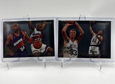 Juego de 6 cartas Fleer Living Legends 1993-94 inserción #1-6 Jordan Bird Barkley Foto 1 de 4