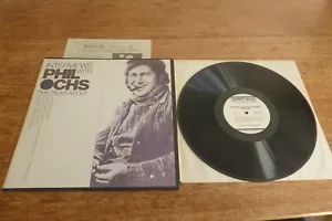 Interviews with Phil Ochs Dylan Guthrie US '76 1st Folkways FH 5321 Political LP - Picture 1 of 5