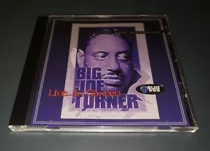 BIG JOE TURNER Live In Concert CD 1997 Blue Dog Records KRB Rare Recordings EX - Picture 1 of 5
