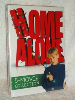 Home Alone 5-Film Collection (DVD, 2017 5-Disc) MaCaulay Culkin christmas comedy - Image 1 of 2