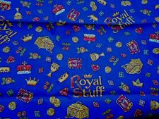 Mary Engelbreit Fq Royal Stuff Jewels Blue (18" By 22â€�) 2003 Btfqtr