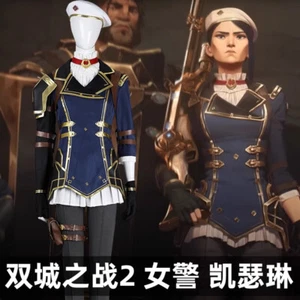 Arcane Season 2 Caitlyn Cosplay Costume Outfit Halloween Women Uniform Suit New - Picture 1 of 24