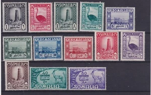 Afis Somalia 1950 Fächer Afrikanische Serie Cpl. MNH (Cod.6314) - Picture 1 of 1