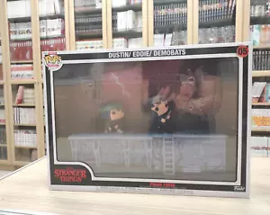 FUNKO POP DELUXE MOMENT DUSTIN/EDDIE/DEMOBAT 05 PHASE THREE STRANGER THINGS - Imagen 1 de 7