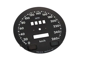 Speedometer Dial Face Plate 260KMH Smiths Brand Fits Jaguar XJ12  SN6173/01 - Picture 1 of 4