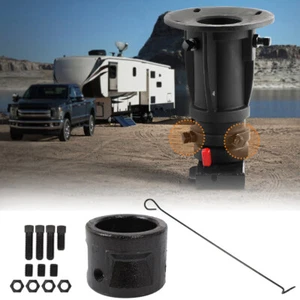 C5G1216, Adjustable Cushioned RV 5th Wheel to Gooseneck Adapter- 12"-16" - Picture 1 of 14