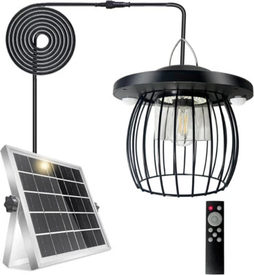 Split Design Solar Pendant Light Motion Sensor For Garden Wall Door Yard Pathway - Image 1 of 4