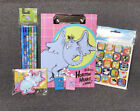 Dr. Seuss Horton Hears Bundle Clipboard, Pencil Sharpener Stickers Pencils NEW