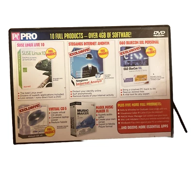 PC Pro Issue 138 April 2006 DVD-Rom: 10 Free Full Products,essential Utilities - Image 1 of 4