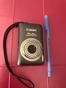 Canon PowerShot ELPH 100-GRAY-12.1 MP-Digital Camera-SD Card-Charger-Case-Tested
