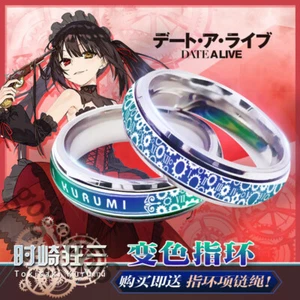 Anime DATE A LIVE Tokisaki Kurumi Cosplay anillo de dedo anillo de regalo de cumpleaños - Imagen 1 de 1