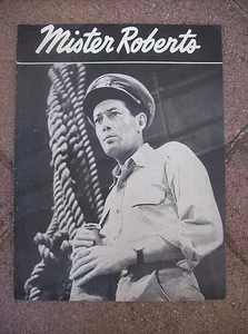 1952 The Playgoer Theatre Program & MISTER ROBERTS Souvenir Program Tod Andrews - Picture 1 of 12