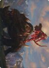-Magic The Gathering- Meria&#39;s Outrider Art Card Special - NM