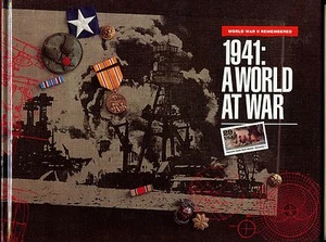 1991 A WORLD AT WAR, WWII 1941 , BOOK with MNH ISSUES - Picture 1 of 3