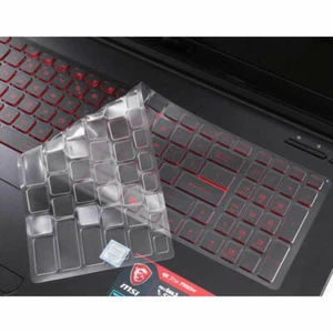 TPU Keyboard Protector Fit MSI GV62 GF72 GP63 GL72M GP63 GV62 GT63 GL63 GE75 - Afbeelding 1 van 12