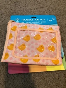 Manhattan Toy Soft Baby Photo Book 0 M+ Holds up to (5) 4" x 6" photos  - Picture 1 of 1