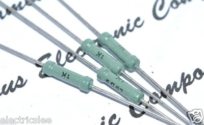 1pcs - PHILIPS MPR34 1K 0.01% 0.25W 10ppm 350V MIL Resistor 232214282004 NOS - Image 1 of 4