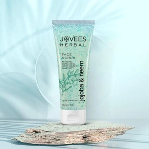 Jovees Jojoba & Neem Face Scrub 100g removes excessive oil and suppleness - Picture 1 of 3